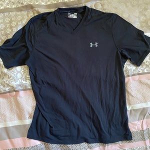 Mens Under Armour V-Neck Tee